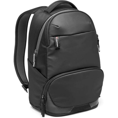  Manfrotto MB MA2-BP-A Advanced² Camera and Laptop Active Backpack, for DSLR and Mirrorless with Standard Lenses, with Interchangeable Padded Divider System, Tripod Attachment, Coat