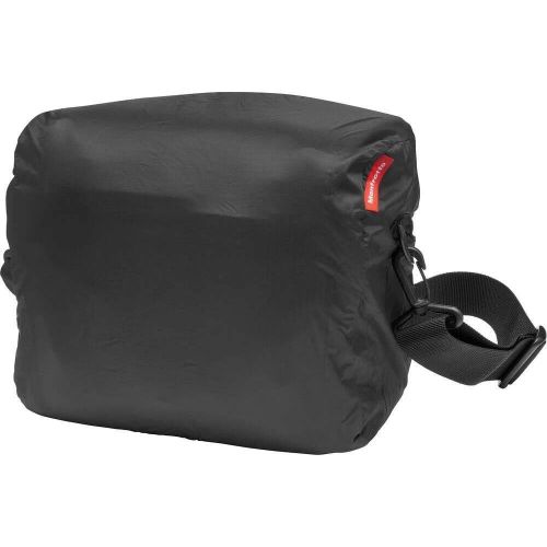  Manfrotto MB MA2-SB-M Advanced² Camera Shoulder Bag M, Medium, for Mirrorless with Standard Lenses, with Multiple Pockets, Tripod Attachment, Removable Shoulder Strap, Coated Fabri