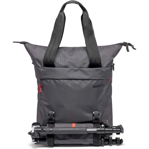  Manfrotto Manhattan Changer 20 Camera Bag, Multiuse, for Carrying Cameras and Accessories, Camera Bag Backpack Tote in Water-Repellent Material, with PC and Tablet Compartment, wit