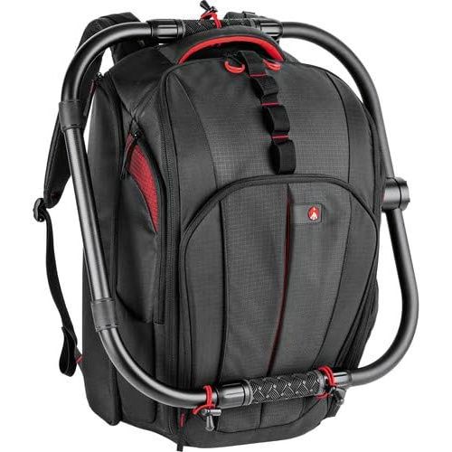  Manfrotto Pro Light Cinematic Balance Camera Bag Backpack for Video Cameras, VDSLR, Mirrorless with Lenses or DJI Ronin M/MX, Separate Pocket for 17 PC, with Accessories for Monopo