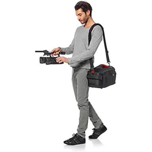  Manfrotto CC-191N PL, Shoulder Video Camera Bag for CC-191 Camcorders, Camera Bag for DSLR, Professional Video Cameras and Accessories, Compact, Compatible with Sony PXW-FS5 or Can
