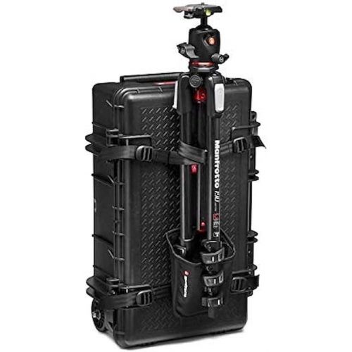  Manfrotto Pro Light Reloader Tough H-55 Hard Sided Rolling Camera Bag for DSLR, CSC, Reflex, Holds up to 2 Camera Bodies and 4 Lenses, for Professional Photographers and Videograph