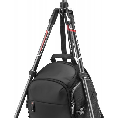  Manfrotto MB MA2-BP-BFR Advanced² Befree Camera Backpack, Fits 15 Inch Laptop, Rear Access, Expandable Side Pocket for Travel Tripod, for DSLR/Mirrorrless/CSC/Drone and Standard Le