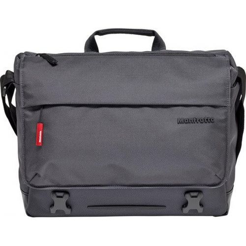  Manfrotto Manhattan Messenger Speedy 10 Camera Bag, Multiuse, for Carrying Camera and Accessories, in Water Repellent Material, Photography Bag with PC and Tablet Compartment, with