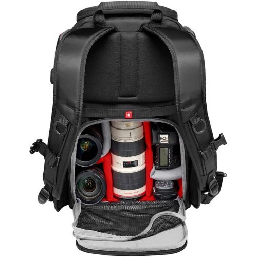  Manfrotto Advanced Befree Backpack for DSLRCSC Cameras and Drone, Gray