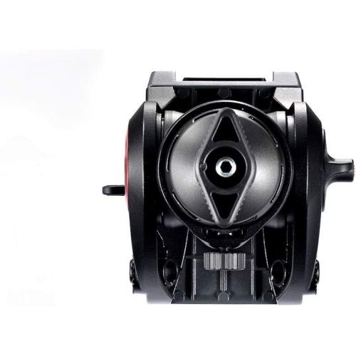  Manfrotto MVK500C Lightweight Fluid Video System with Carbon Fiber Legs (Black)