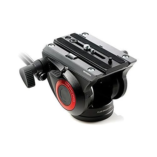  Manfrotto MVH500A Pro Fluid Head with 60mm Half Ball (Black)