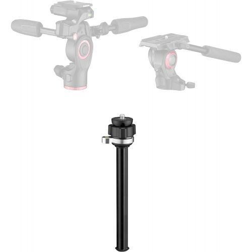  Manfrotto Travel Befree Live Aluminium Tripod Twist, Video Head, Black, Compact (MVKBFRT-LIVEUS)