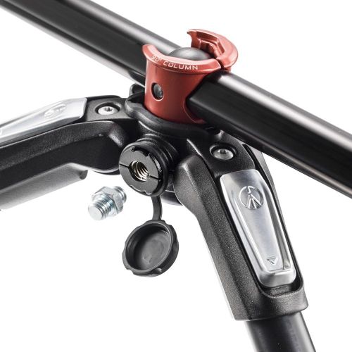  Manfrotto MK190XPRO3-BH 3 Section Aluminum Tripod Column q90 Ball Head with Quick Release (Black)