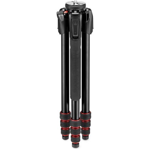  Manfrotto 190go! V1.0 Aluminum 4-Section Tripod with Ball Head (MK190GOA4B-BHUS)