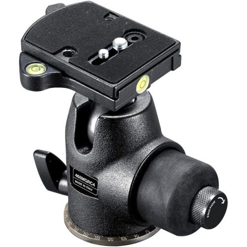  Manfrotto 468MGQ6 Hydrostatic Ball Head with Top Lock Quick Release (Black)