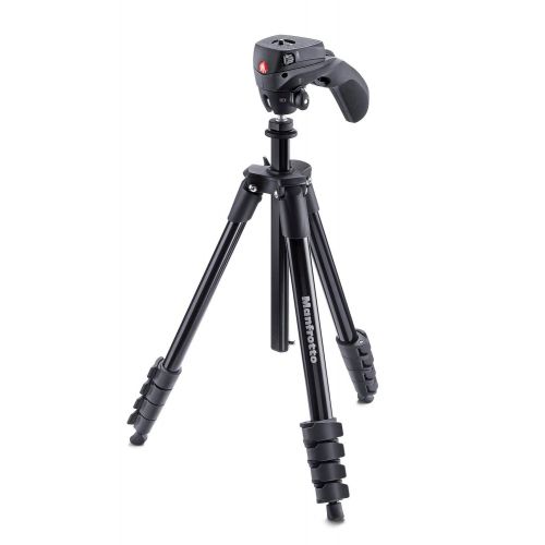  Manfrotto MKCOMPACTACN-BK Digitalfilm cameras Black tripod