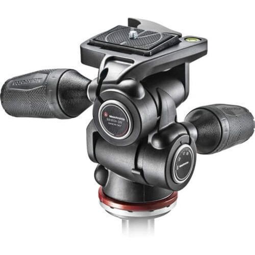  Manfrotto MH293D3-Q2 290 Series 3-Way Photo Head with Compact Foldable Handles (Black)
