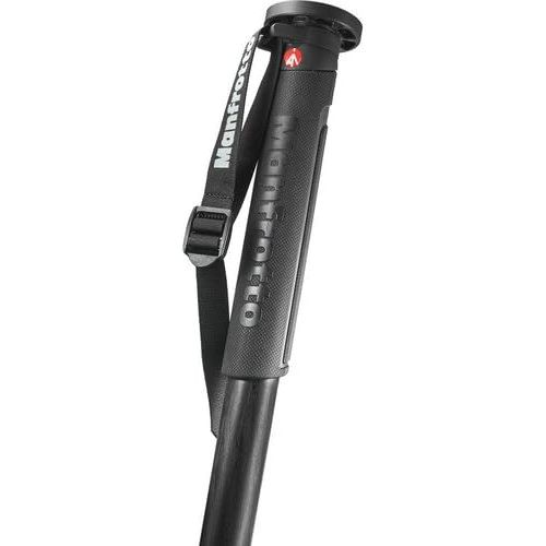  Manfrotto Xpro Monopod Plus Aluminum 4 Section, Black (MPMXPROA4US)