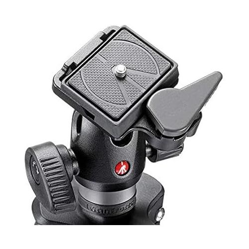  Manfrotto MKCOMPACTADV-BK Compact Advanced Tripod with 3-Way Head (Black)