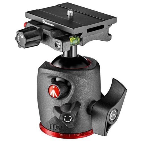  Manfrotto MHXPRO-BHQ6 XPRO Ball Head with Top Lock Quick-Release - with Platypod Pro Max Plate Mini Tripod