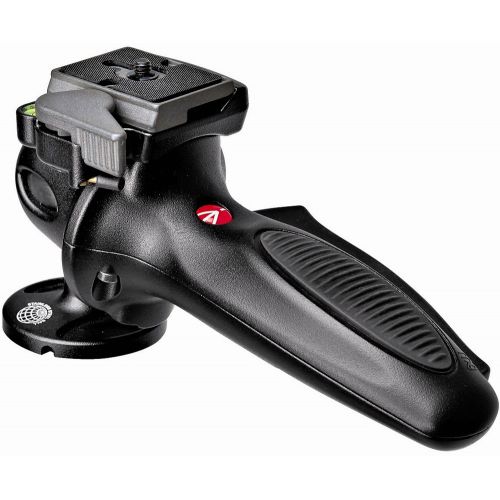 Manfrotto 327RC2 Light Grip Joystick Tripod Ball Head wManfrotto 200PL Quick Release Plate