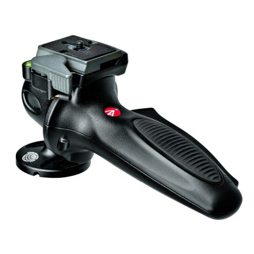  ZAYKIR Manfrotto 327RC2 light duty grip ball head with Quick Release (Black) Includes Two ZAYKiR Quick Release Plates