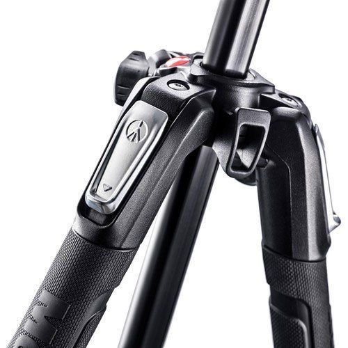  Manfrotto MT190X3 3 Section Aluminum Tripod wXPRO Fluid Head with Fluidity Selector Plus Two Bonus Replacement Quick Release Plates for The RC2 Rapid Connect Adapter