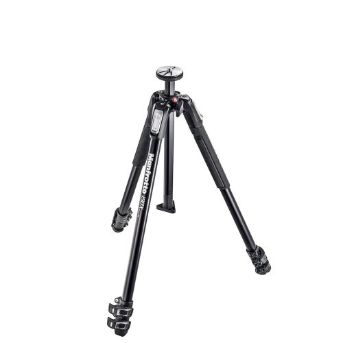  Manfrotto MT190X3 3 Section Aluminum Tripod wXPRO Fluid Head with Fluidity Selector Plus Two Bonus Replacement Quick Release Plates for The RC2 Rapid Connect Adapter