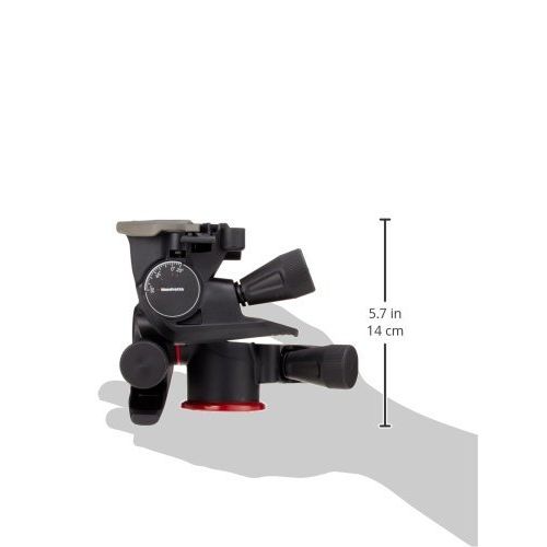  Manfrotto MHXPRO-3WG XPRO Geared Quick Release Head, Black