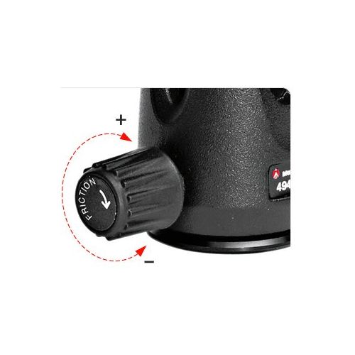 Manfrotto 496RC2 Compact Ball Head with Quick Release Plate with Two Replacement Quick Release Plates for the RC2 Rapid Connect Adapter