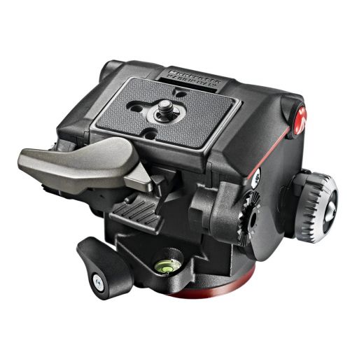  Manfrotto XPRO Fluid Head with Fluidity Selector Plus Two Bonus Replacement Quick Release Plates for the RC2 Rapid Connect Adapter