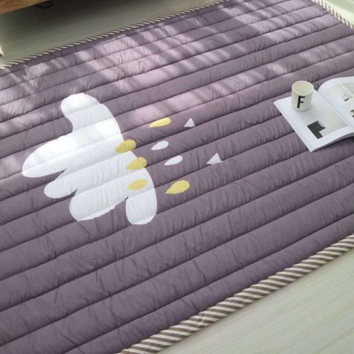  Mangadua Large Thicken Cotton Baby Playmat Educational Crawling Mat Nursery Rug Activity Gym (Clouds)