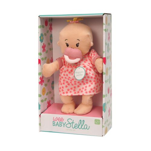  Manhattan Toy Wee Baby Stella Peach Fabric 12-inch Soft Baby Doll by Manhattan Toy