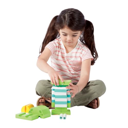  Manhattan Toy Monty The Monster Magnetic Wooden Stacking Block Puzzle by Manhattan Toy