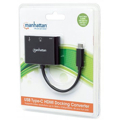  Manhattan USB 3.0 Type-C Hub