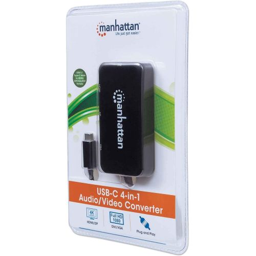  Manhattan MANHATTAN USB-C 4-in-1 AudioVideo Converter (152600)