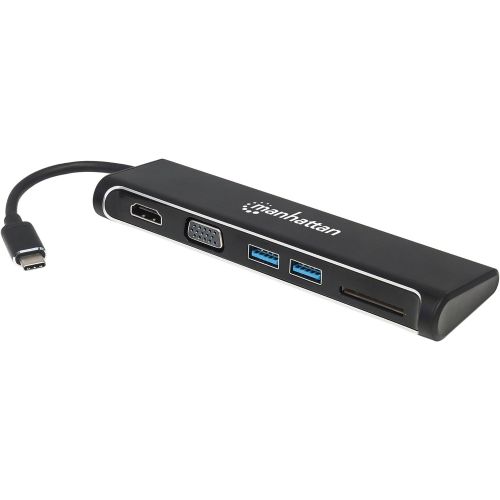  Manhattan MANHATTAN Super Speed USB-C to HDMIVGA 4-in-1 Docking Converter (152808)