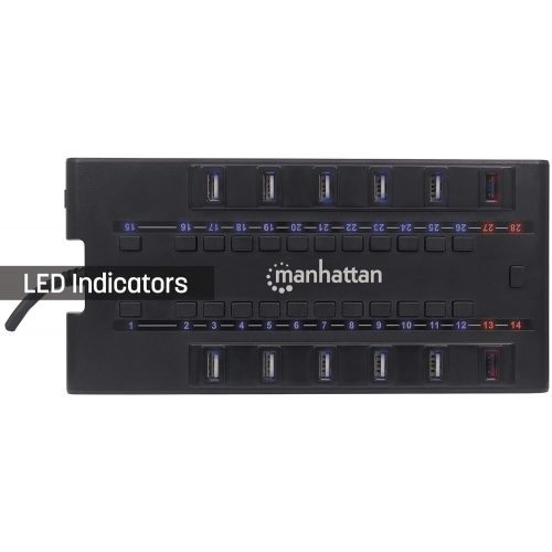  Manhattan Products Manhattan Mondohub II 28 Port USB Hub