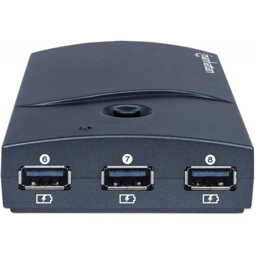  Manhattan Products 13 Port USB Hub wPower ADP 162463