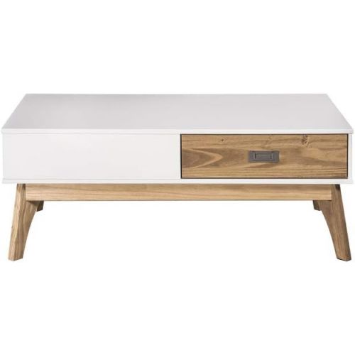  Manhattan Comfort Jackie Modern Coffee Table, Dark Grey