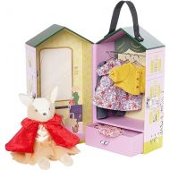 Manhattan Toy Clara's Closet Portable Mini Deer Stuffed Animal Dress-Up 11-Piece Play Set for Kids 3+ Years and Up