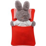 Manhattan Toy Little Nook Berry Bunny Stuffed Animal with Removable Clothing, Sleeping Bag & Keepsake Box