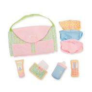 Manhattan Toy Baby Stella Darling Baby Doll Diaper Bag and Accessories for 15 Dolls