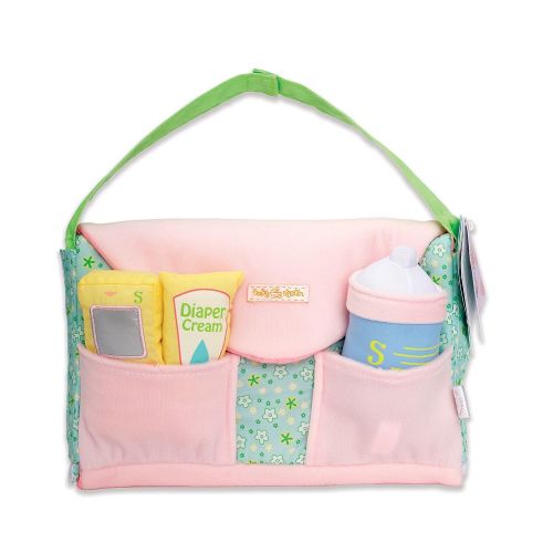  Manhattan Toy Baby Stella Darling Baby Doll Diaper Bag and Accessories for 15 Dolls