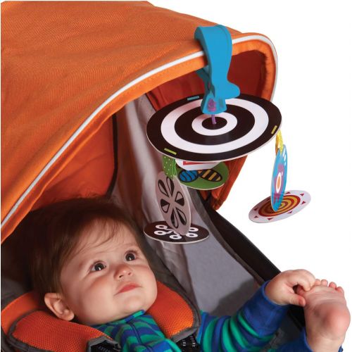  Manhattan Toy Wimmer Ferguson Infant Stim Mobile to Go and Sights and Sounds Baby Travel Toy Set