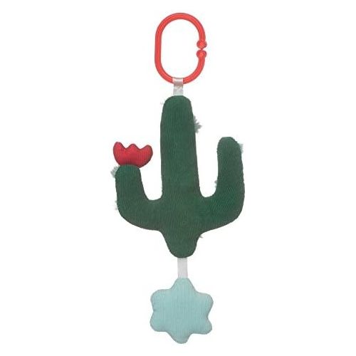  [아마존베스트]Manhattan Toy Cactus Garden Rock + Rattle Bpa-Free Baby Toy with Chime