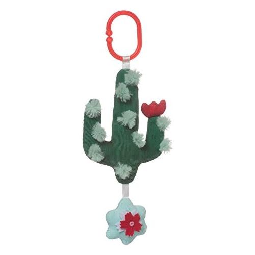  [아마존베스트]Manhattan Toy Cactus Garden Rock + Rattle Bpa-Free Baby Toy with Chime