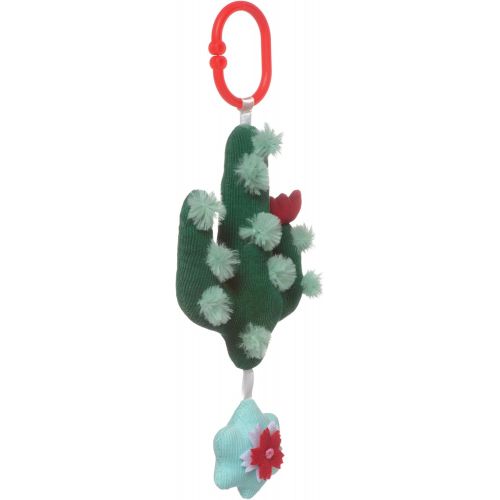  [아마존베스트]Manhattan Toy Cactus Garden Rock + Rattle Bpa-Free Baby Toy with Chime