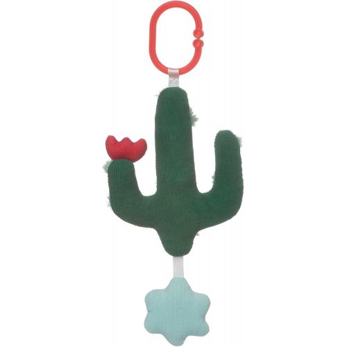  [아마존베스트]Manhattan Toy Cactus Garden Rock + Rattle Bpa-Free Baby Toy with Chime