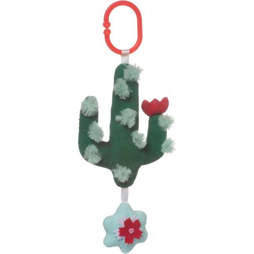  [아마존베스트]Manhattan Toy Cactus Garden Rock + Rattle Bpa-Free Baby Toy with Chime