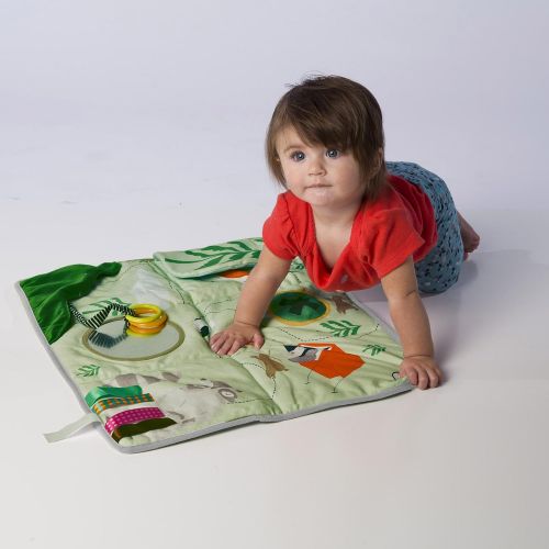  Manhattan Toy Camp Acorn Sensory Activity Play Mat with Tethered Teether Baby Toy