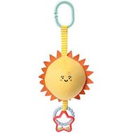 Manhattan Toy Sun & Moon Clip-on Baby Travel Toy with Chime, Rattle and Teethers
