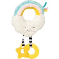 Manhattan Toy Cherry Blossom Days Cloud Baby Circle Rattle with Crinkle Paper and Teethers