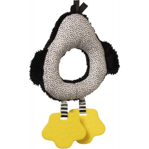  Manhattan Toy Wimmer-Ferguson Penguin Circle Rattle with Textured Teethers Baby Toy